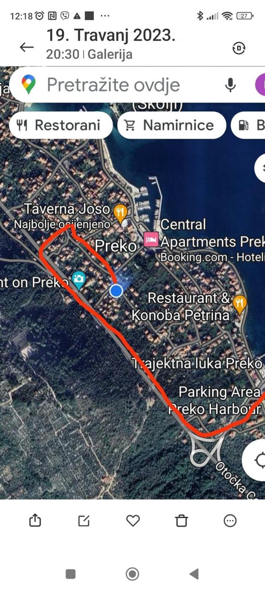 Podvrsina1A Rosa Vila Preko Exterior foto